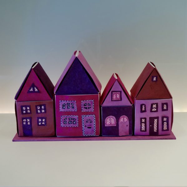 Huisjesrij Pink