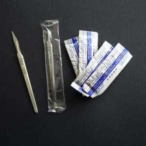 scalpel of bistouri